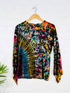 Tie Dye Long Sleeve Top
