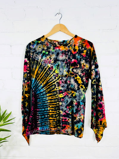 Tie Dye Long Sleeve Top