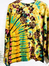 Tie Dye Long Sleeve Top
