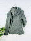 Woollen Knitted Hood Jacket