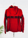 Snowflake Knitted Hood Jacket