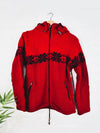 Snowflake Knitted Hood Jacket