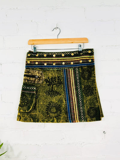Short Popper Skirt
