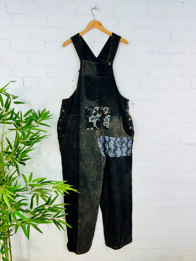 Long Straight Dungarees