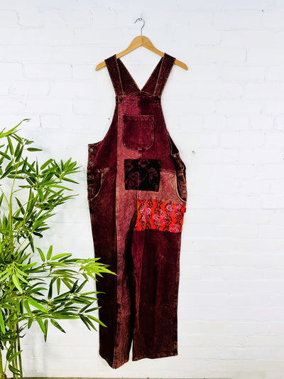 Long Straight Dungarees