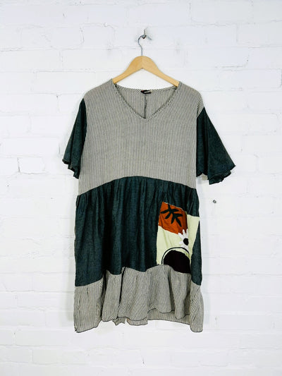 Short sleeve Midi Dress