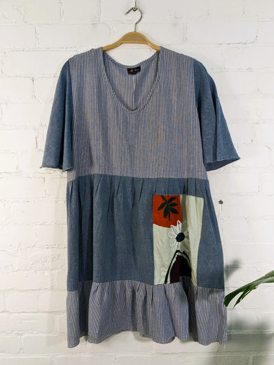 Short sleeve Midi Dress