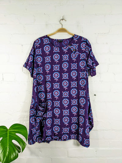 Short Sleeve Short Dress