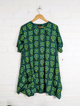 Short Sleeve Short Dress