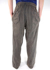 Stonewashed Stripe Trousers