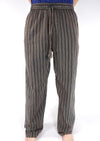 Stonewashed Stripe Trousers