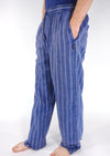 Stonewashed Stripe Trousers