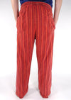 Stonewashed Stripe Trousers