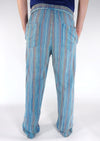 Stonewashed Stripe Trousers