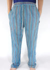 Stonewashed Stripe Trousers