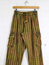 Stonewashed Stripe Trousers