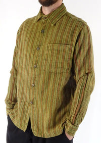 Stonewashed Stripe Full Button Shirt