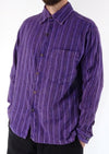 Stonewashed Stripe Full Button Shirt