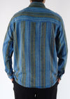 Stonewashed Stripe Full Button Shirt