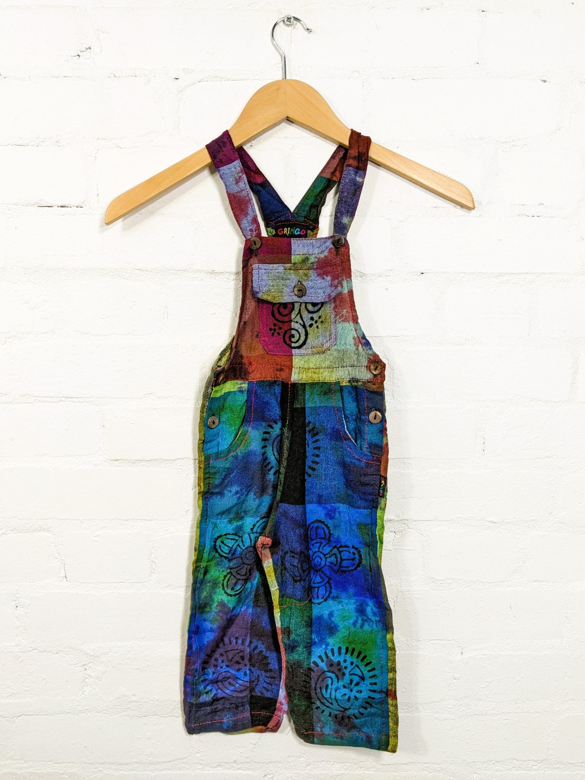 Kids Straight Leg Dungarees