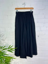 Cropped Wide Leg Trousers
