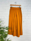 Cropped Wide Leg Trousers