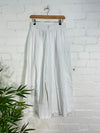 Cropped Wide Leg Trousers