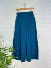 Cropped Wide Leg Trousers