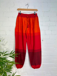 Block Print Harem Trousers