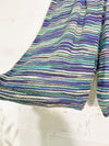 Space Tie Dye Striped Shorts