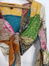 Multi Wrap Front Long Sleeve Top