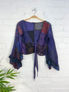 Long Sleeve Tie Top