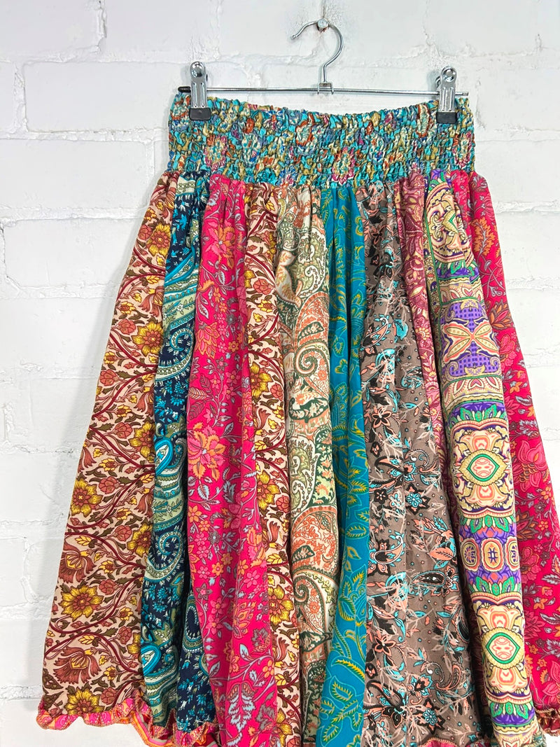 Multi Short Skirt