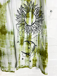 Tie Dye Wide Leg Trousers