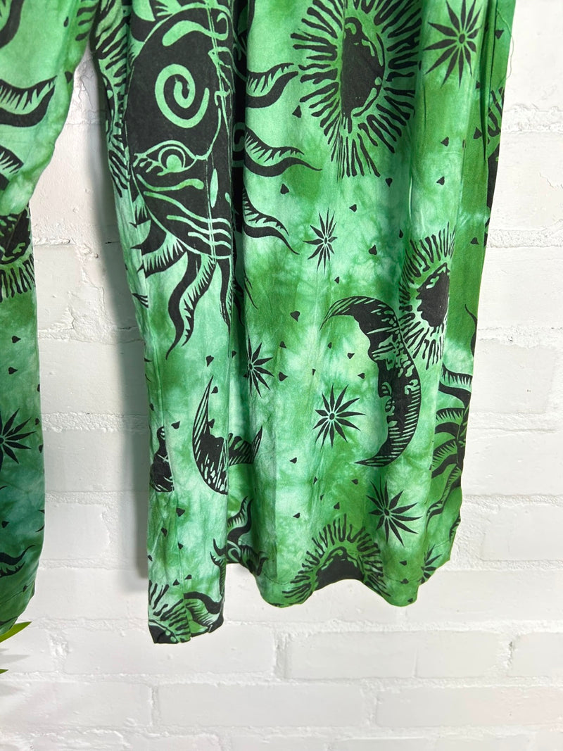 Cropped Wide Trousers