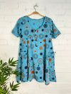 Short Sleeve Short Dress