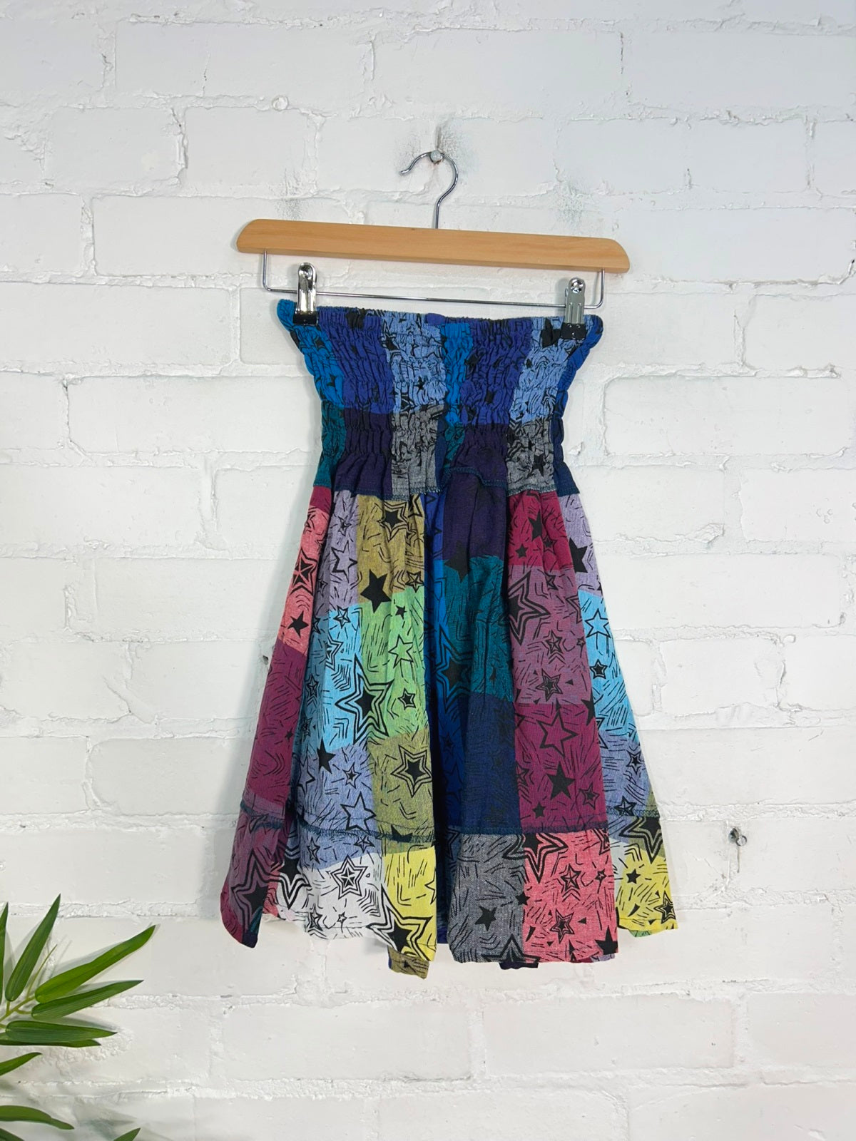 Elasticated Midi Skirt