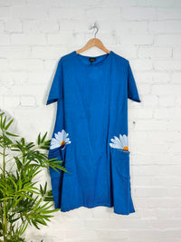 Short Sleeve Midi Dress