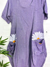 Short Sleeve Midi Dress