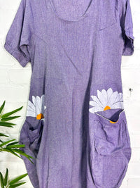 Short Sleeve Midi Dress