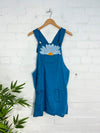 Short Dungaree Dress