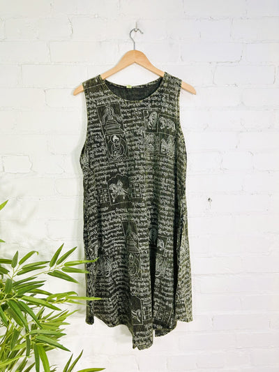 Sleeveless Midi Dress