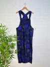 Patch & Screen Print Long Straight Dungarees