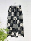 Patch & Screen Print Wide Leg Trousers