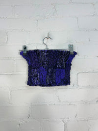 Patch & Screen Print Elasticated Boob Tube