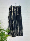 Cropped Long Wrap Skirt
