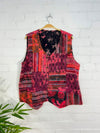 Tie Dye Patchwork Waistcoat