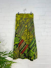 Long Patchwork Popper Skirt