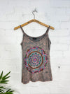 Cropped Strappy Vest Top