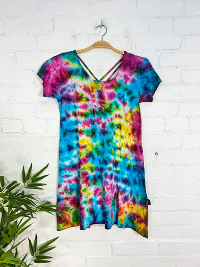 Tie Dye Short Dress